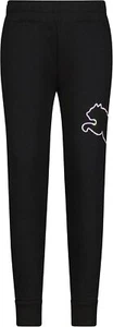 PUMA Girls' Core Jogger Large, Black - Picture 1 of 7