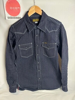 IRON HEART IHSH-62 12oz Wabash Western Shirt Size S Indigo Made in Japan EX+ - Bild 1 von 4