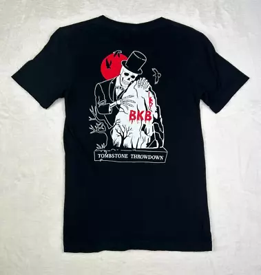 Camiseta negra de escalada en roca Brooklyn Boulders Tombtsone Throwdown para mujer S Foto 1 de 4