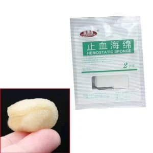 2pcs/bag Medical hemostatic sponge trauma hemostatic oral sponge - Bild 1 von 11