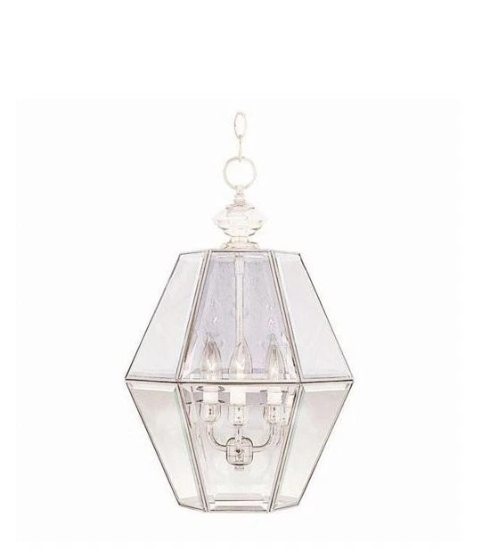 Maxim Lighting White Bound Glass Large 3 Light Copper Entry Foyer Pendant  NEW - Image 1 of 1