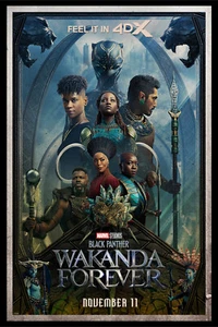 Black Panther Wakanda Forever C  Movie Home Art Print Wall Decor Poster Canvas - Picture 1 of 1