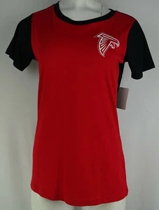 Atlanta Falcons NFL G-III Women's Red and Black Short Sleeve Shirt - Picture 1 of 6