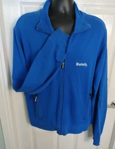 Bench Fleece Blue Size XL 100% Cotton - Picture 1 of 8