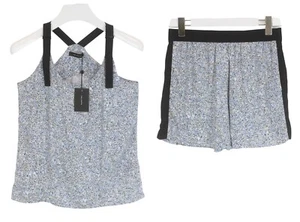 Conjunto Darius COP COPINE Mujer (UE) 38 Sin Mangas Con Estampado 2en1 - Picture 1 of 21