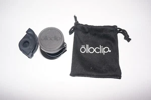 OLLOCLIP FISHEYE WIDE ANGLE MACRO 3-IN-1 LENS FOR IPHONE 4 / 4S - BLACK - Picture 1 of 6