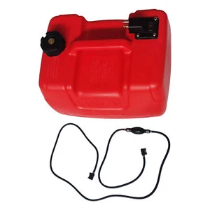 Portable Marine Tank External Fuel Tank Outboard Boat Motor Gas 3.2 Gallon 12L - Picture 1 of 6