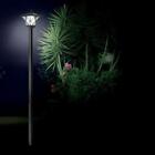 1.5M 2 In 1 Solar Lamp Post Light For Backyard Porch For Front And Back Doors