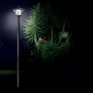 1.5m 2 in 1 Solar Lamp Post Light Decorative Floor Lamp for Front and Back Doors - Picture 1 of 7
