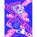 WEKI MEKI [LOCK END LOL] 2nd Single Album LOL CD+Book+Sticker+2p Card+Pre-Order