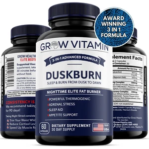 Fat Burn Combo Weight Loss Capsules to Suppress Appetite & Boost Energy 90 CAPS - Picture 1 of 11