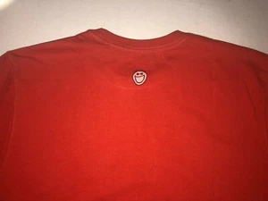 Camisa Life Is Good para mujer M calce clásico Charleston naranja moda viaje playa - Imagen 1 de 7