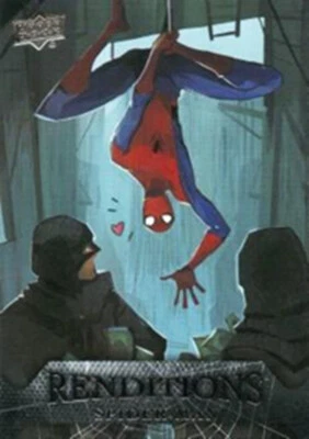 #62 - Spider-Man [2024 Marvel Spider-man Rendiciones] CASI COMO NUEVO CASI NUEVO+ Tarjeta coleccionable Foto 1 de 2