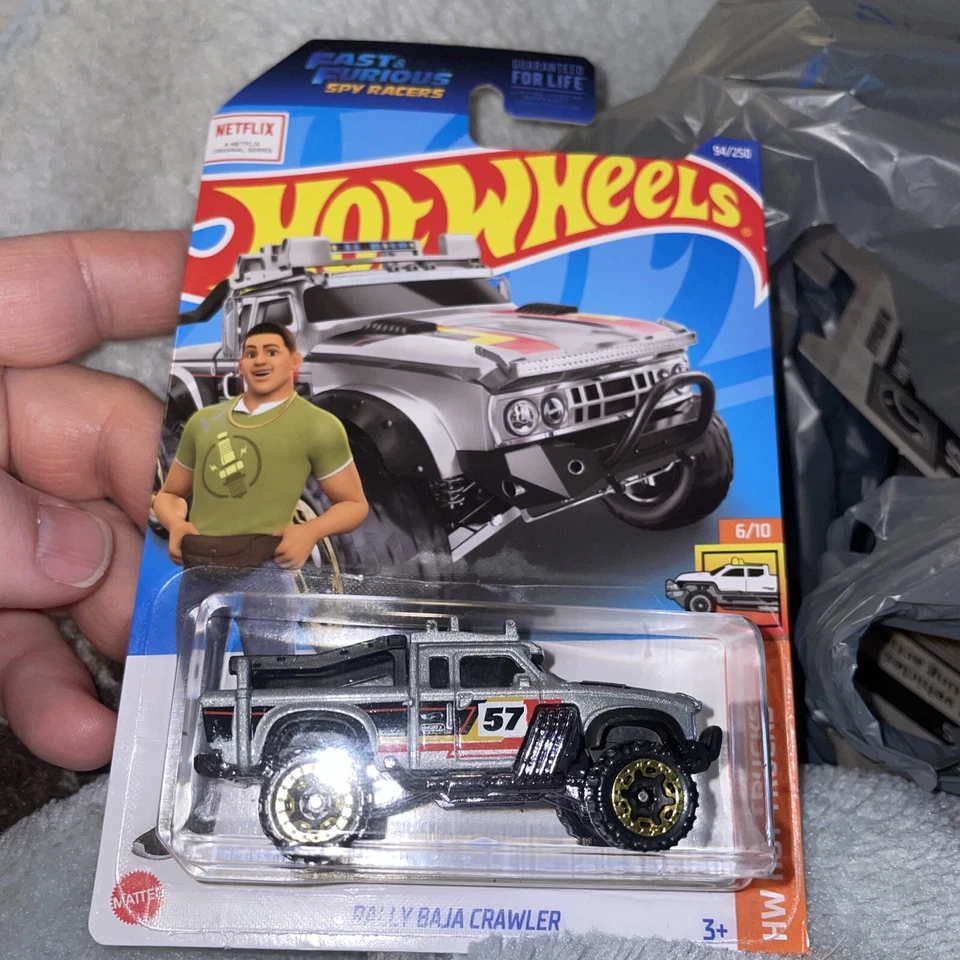 Hot Wheels Fast & Furious Spy Racers Rally Baja Crawler 94/250 HW Hot Trucks - Image 1 of 1