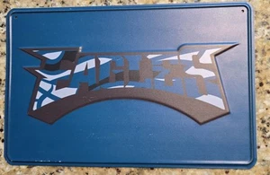 Philadelphia Eagles Fan Tin Sign Wall Table Mount 16" x 10" With Mount Holes - Picture 1 of 7