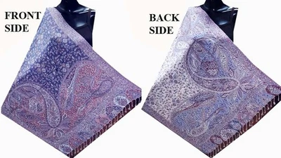 Regalo de Año Nuevo para Niña Seda Pashmina Cachemira Cabeza Bufanda Chal Envoltura Cuello Mantón Foto 1 de 4