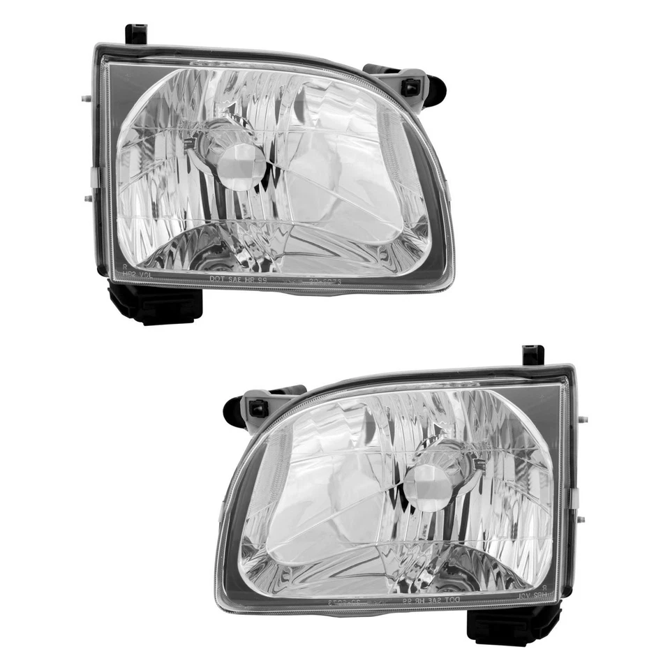 For Toyota Tacoma 01-04 Headlight Set Driver & Passenger Side Replacement - Imagem 1 de 1