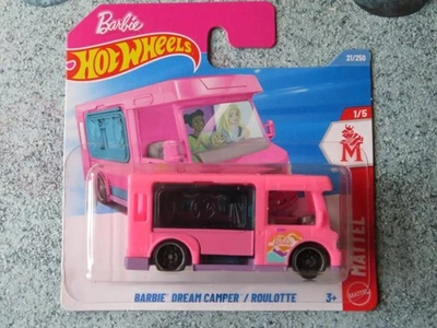 Hot Wheels H6A 021 BARBIE DREAM CAMPER van pink 2026 021/250 CaseA - Image 1 of 2
