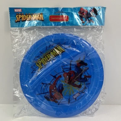 ZAK! Marvel The Amazing Spider-Man Two Section Plate NEW - Image 1 of 3