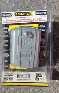 Pompa acqua quadrata D FSG2J24M4CP 40-60 PSI interruttore di taglio bassa pressione pompa acqua  - Foto 1 di 2