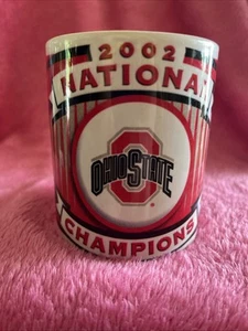 Vtg Ohio State Buckeyes 2002 National Champions Mug Football - Picture 1 of 5