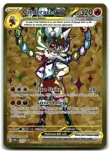 Cinderace ex 163 Pokemon SV: Scarlet & Violet Promo Cards - Picture 1 of 2
