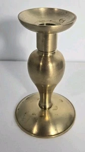 Candelabro vintage de latón 6" Hong Kong  - Imagen 1 de 8