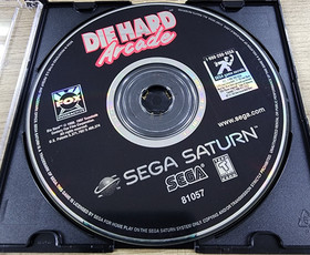 USED WORKING -) DIE HARD ARCADE (- GAME DISC ONLY - SEGA SATURN