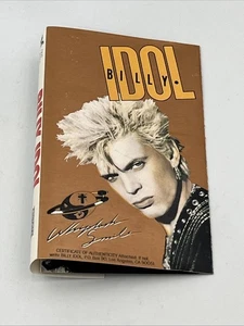 Vintage Billy Idol Whiplash Smile Cassette J-CARD ONLY Artwork Paper Card 1986 - Bild 1 von 5