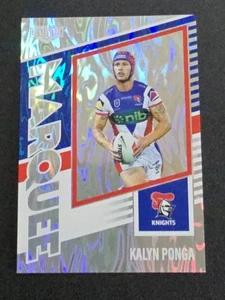 2025 Elite NRL M22 KALYN PONGA Marquee Newcastle Knights - Picture 1 of 2