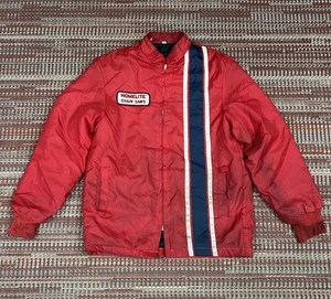Vintage Homelite Chainsaw Jacket Dealer Uniform Size Small Red - Picture 1 of 20