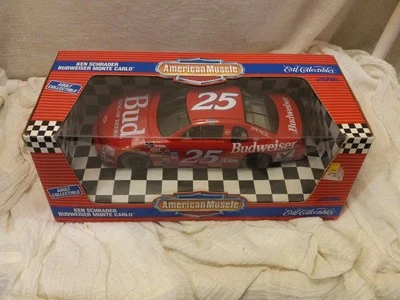 Ertl American Muscle Kenny Schrader #25 Budweiser Monte Carlo Nascar 1:18 sealed - Image 1 of 4