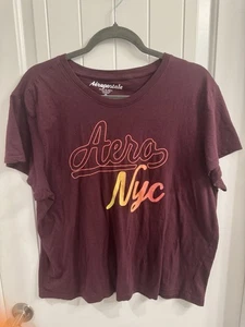Aeropostale T-Shirt XL weinrot - Bild 1 von 5