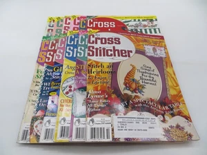 THE CROSS STITCHER Magazine lot of 12 Issues 1992-1999 vintage crafts reference - Picture 1 of 13