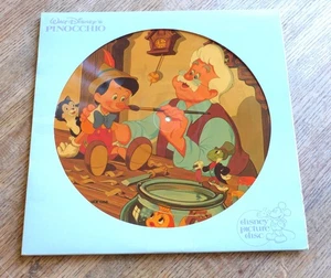 Walt Disney's PINOCCHIO Soundtrack PICTURE DISK (Vinyl LP, 1980) Disneyland 3102 - Picture 1 of 4