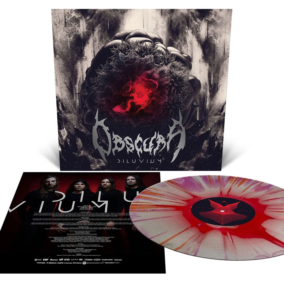 OBSCURA - diluvium LP three color merge - Bild 1 von 1