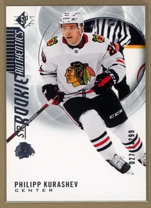 2020-2021 SP Authentic Rookies Silver Philipp Kurashev Card No. 103 0271/2299 - Picture 1 of 2