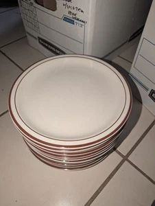 Libbey 9" Dinnerplates ~ DSD-8 ~ Desert Sand ~ (Set Of 10) ~Restaurant Stoneware - Picture 1 of 4