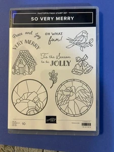 Stampin' Up!   So Very Merry   NEW CHRISTMAS SANTA ANGEL BELLS JOLLY - Picture 1 of 2