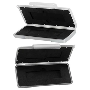 2 Pcs Boîte de Protection Disque Dur Ssd Étui de Protection Voyage Antichoc Transport - Photo 1/12
