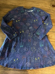 Vestido Hanna Andersson HA Niñas Pokemon Tejido Con Bolsillos Talla 130 Cm EE. UU. Talla 8 Otoño - Imagen 1 de 6
