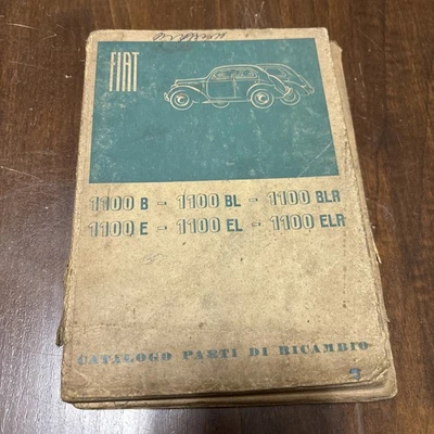Fiat 1100 Catalogo Ricambi 1949 - Immagine 1 di 4
