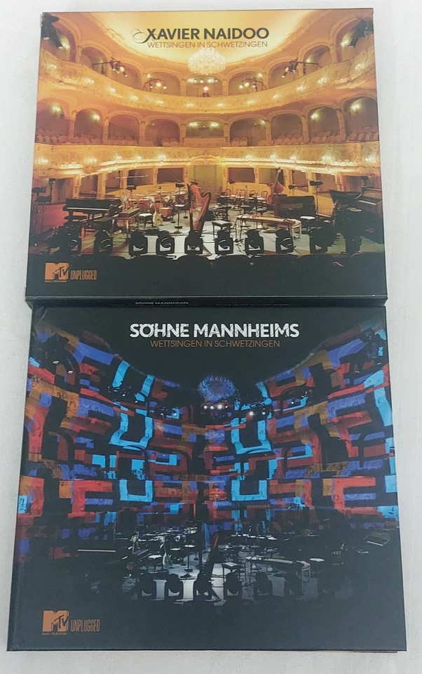 Söhne Mannheims Xavier Naidoo Wettsingen In Schwetzingen MTV Unplugged 2CD Neuw. - Bild 1 von 4