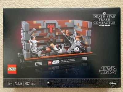 LEGO Star Wars 75339 Death Star Trash Compactor Diorama - NEW RETIRED - Image 1 of 2