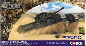 British Churchill Mk. IV Tank, To Catch A Tiger, 1:50 Corgi - Picture 1 of 2