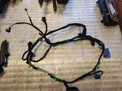 2005-11 AUDI A6 QUATTRO FRONT LEFT DOOR PANEL WIRING HARNESS OEM  - Imagem 1 de 4