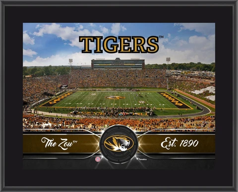 Missouri Tigers 10" x 13" Sublimated Team Stadium Plaque - Fanatics Cover
