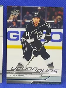 2024-25 Upper Deck HOCKEY Series 1 Young Guns #242 Akil Thomas RC AA707 - Picture 1 of 2