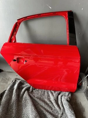 audi a3 2015 2016 2017 2018 right rear door Red Color - Image 1 of 3