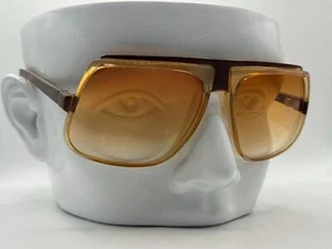 New 1970s Vintage Oversize Sunglasses | NOS | Square Plastic Aviator Style #639 - Picture 1 of 10